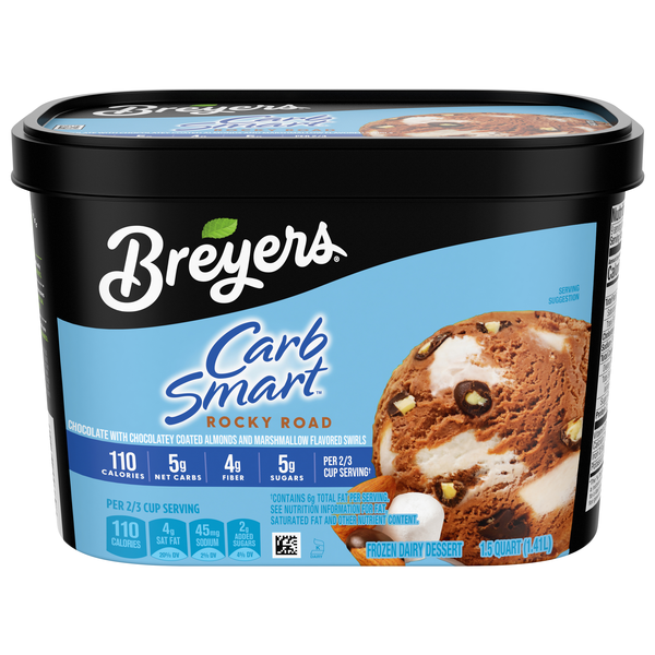 Breyers Carb Smart Rocky Road Frozen Dairy Dessert