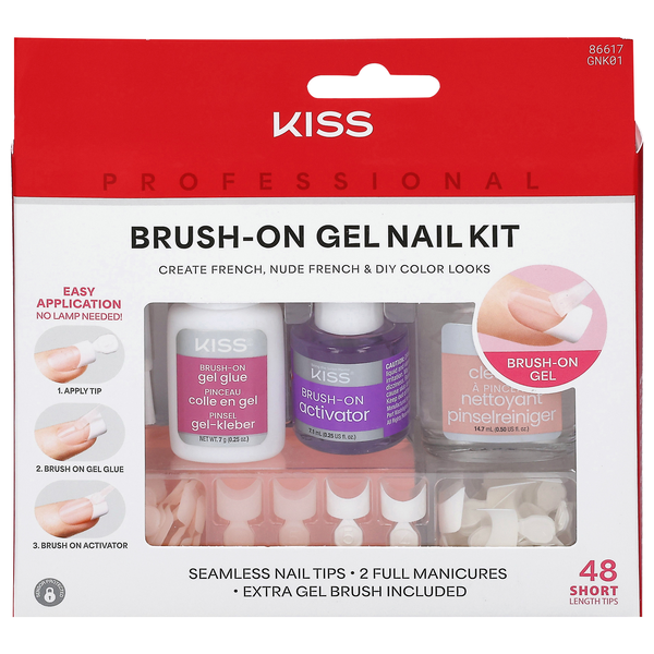 Kiss Brush-On Gel Nail Kit