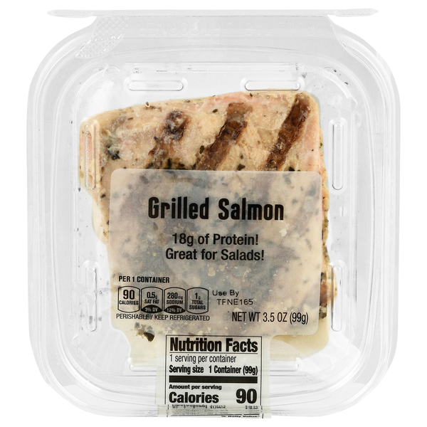 Hannaford Deli Grilled Salmon