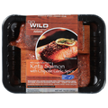 Go Wild Boneless Alaskan Salmon w/Chipotle Garlic Spice Previously Frozen
