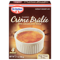 Dr. Oetker Creme Brulee with Caramelizing Sugar Instant Dessert Mix