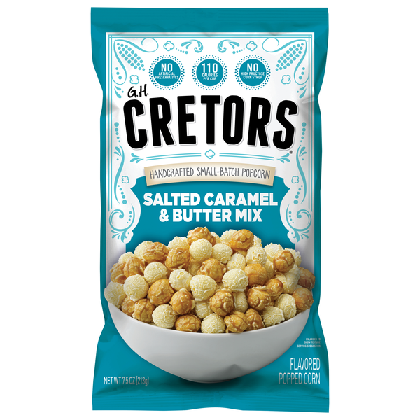 G.H. Cretors Salted Caramel & Butter Mix Popped Corn