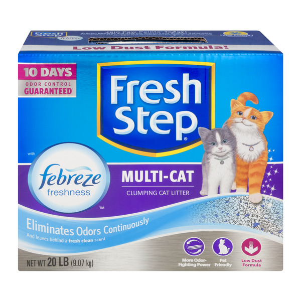 fresh step multi cat cat litter
