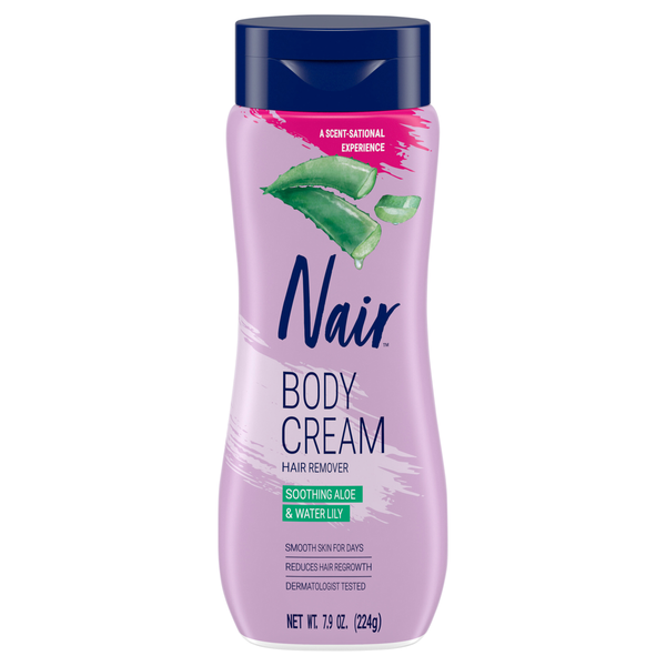Nair Soothing Aloe & Water Lily Body Cream Hair Remover