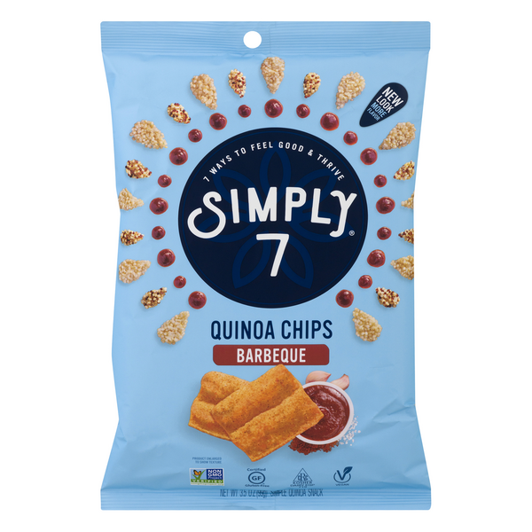 Simply 7 Gluten Free Barbeque Quinoa Chips