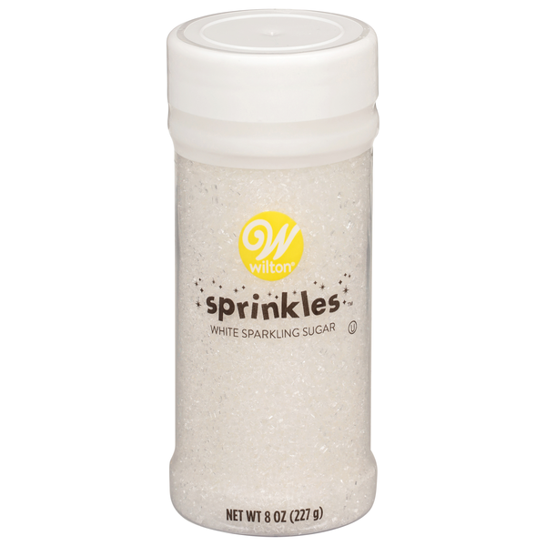 Wilton White Sanding Sugar Sprinkles