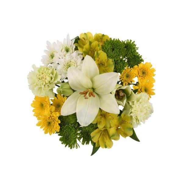 St Patrick's Day Bouquet White