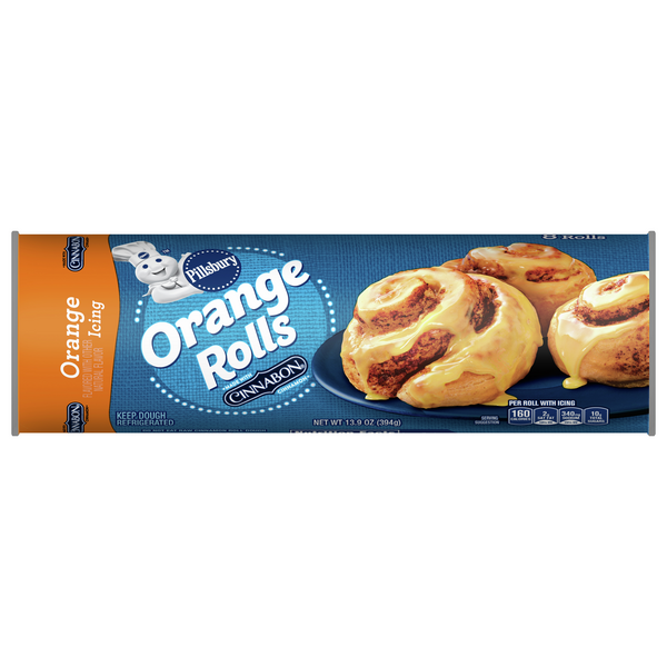 Save on Pillsbury Orange Rolls with Icing 8 ct Order Online Delivery