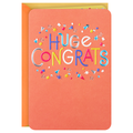 Hallmark Colorful Congratulations Card Huge Congrats