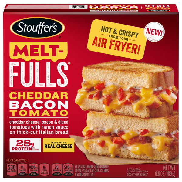 Stouffer's Melt-Full Cheddar Bacon Tomato Sandwich Frozen Meal