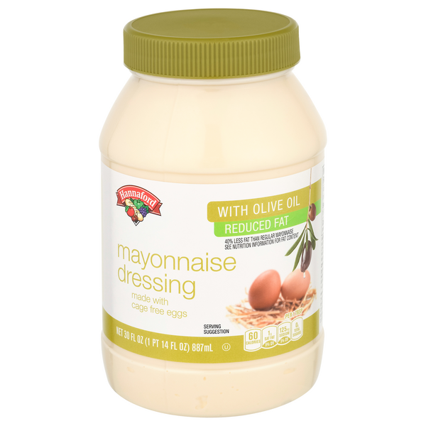 Hannaford Reduced Fat Mayonnaise with Olive Oil
