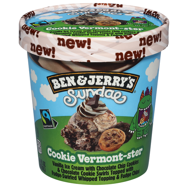Ben & Jerry's Sundae Cookie Vermont-Ster Ice Cream