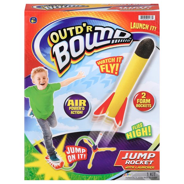 Ja-Ru Outd'r Bound Jump Rocket with Launcher Ages 6+