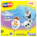 Popsicle Olaf Chocolate Vanilla & Caramel Frozen Dairy Dessert Bars - 6 ct