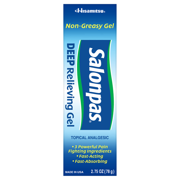 Salonpas Deep Relieving Gel Topical Analgesic