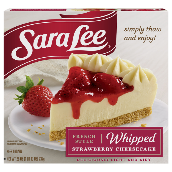 Sara Lee French Style Strawberry Cheesecake Frozen
