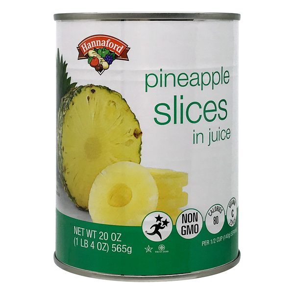 Hannaford Pineapple Slices in Juice