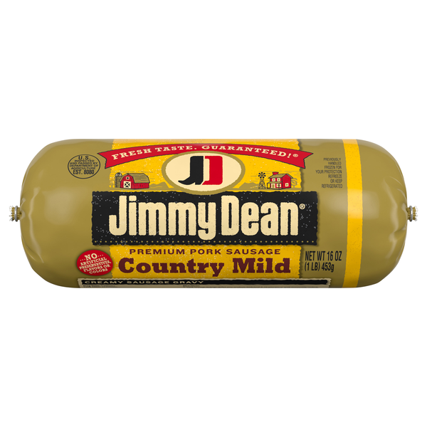 Jimmy Dean Premium Country Mild Pork Breakfast Sausage Roll