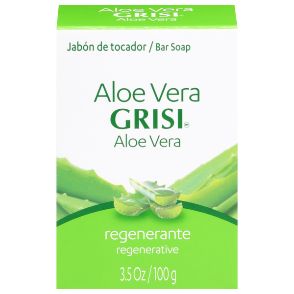 GRISI Natural Regenerative Aloe Vera Soap Bar