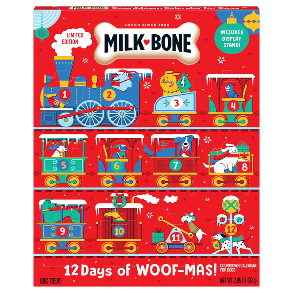 Milk-Bone 12 Days of Woofmas Countdown Calendar for Dogs