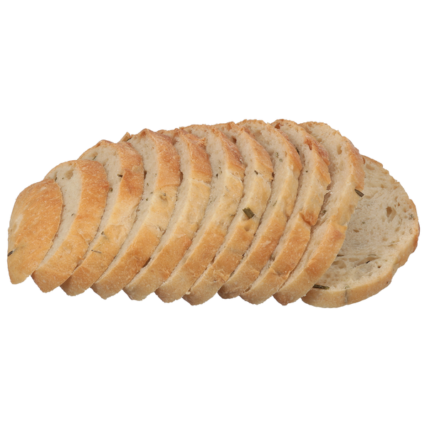 Nature's Promise Bakery Rosemary Olive Oil Sliced Bread Half Loaf