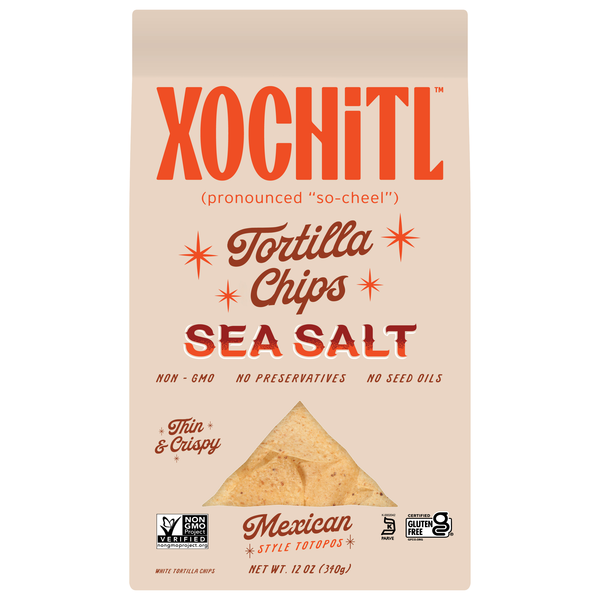 Xochitl Gluten Free Mexican Style White Sea Salt Corn Chips