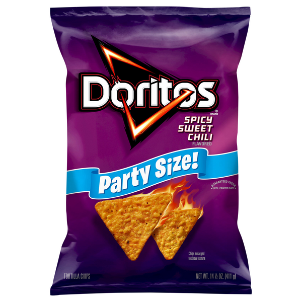 Doritos Spicy Sweet Chili Tortilla Chips Party Size