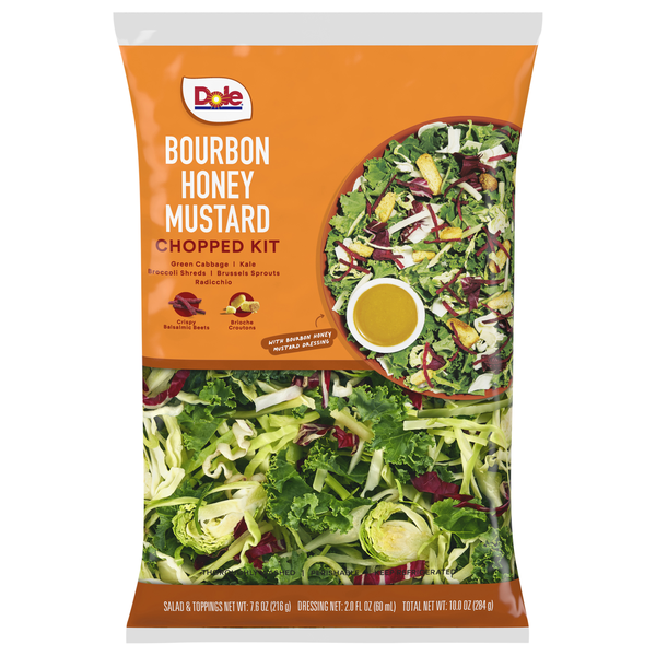 Dole Chopped Bourbon Honey Mustard Salad Kit