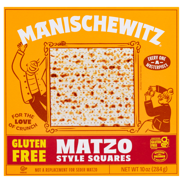 Manischewitz Matzo-Style Squares Kosher For Passover Gluten Free