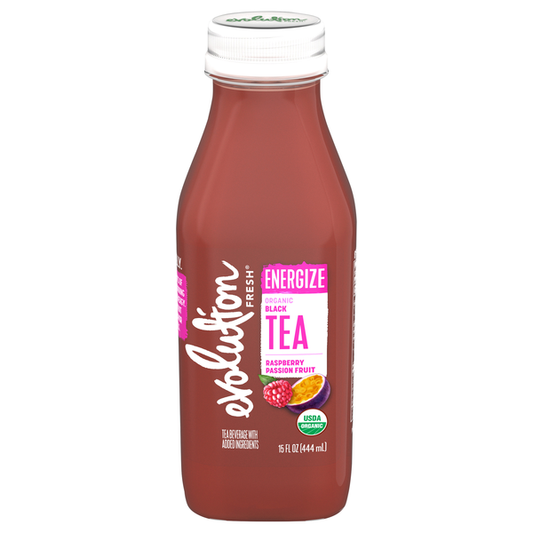 Evolution Fresh Organic Energize Raspberry Passion Fruit Black Tea