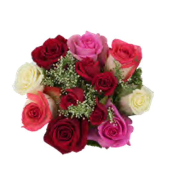 Giant Color Collection Cheer Rose Bouquet