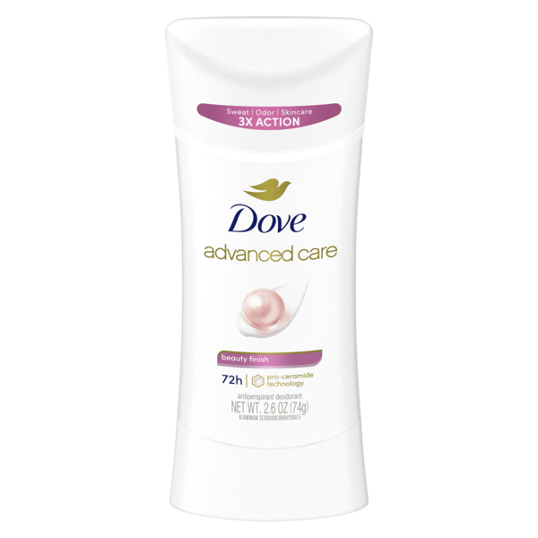 Dove Advanced Care Beauty Finish Antiperspirant Deodorant Solid