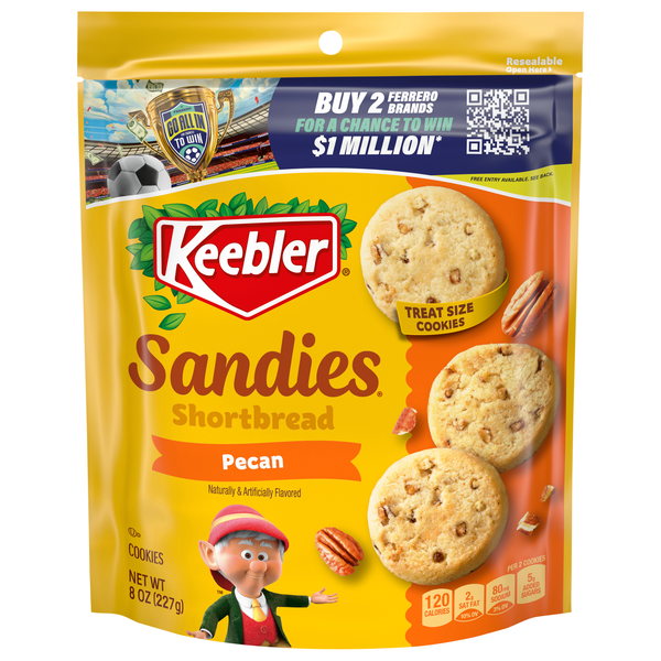 Keebler Sandies Pecan Shortbread Cookies