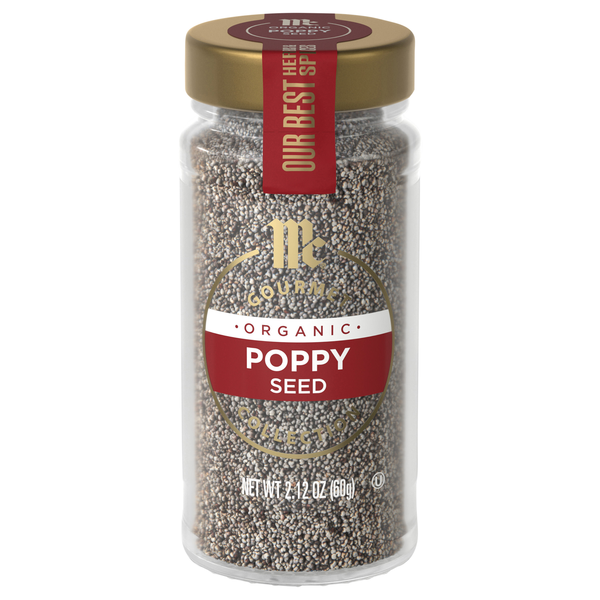 McCormick Gourmet Organic Poppy Seeds
