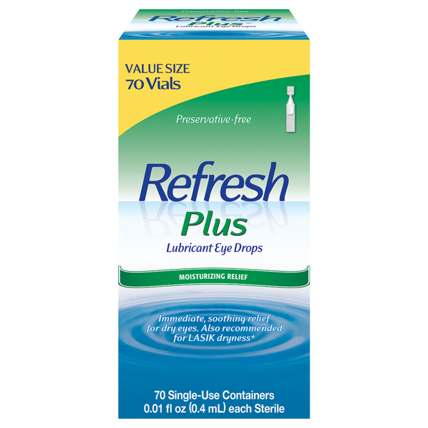 Refresh Plus Lubricant Eye Drops