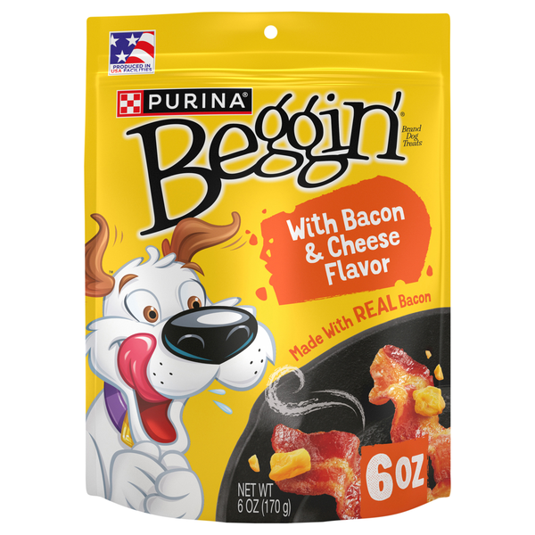 Purina Beggin' Strips Bacon & Cheese Flavor Dog Treats