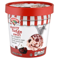 Hannaford Cherry Fudge Swirl Ice Cream