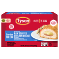 Tyson Cordon Bleu Raw Stuffed Chicken Breast - 6 ct Frozen