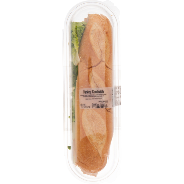 Hannaford Turkey Sandwich