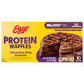 Eggo Fully Loaded Chocolate Chip Brownie Protein Waffles - 10 ct