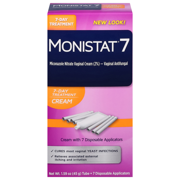 Monistat 7 Vaginal Antifungal 7-Day Treatment