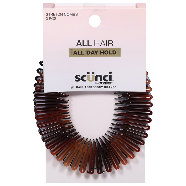 Scunci Stretch Combs