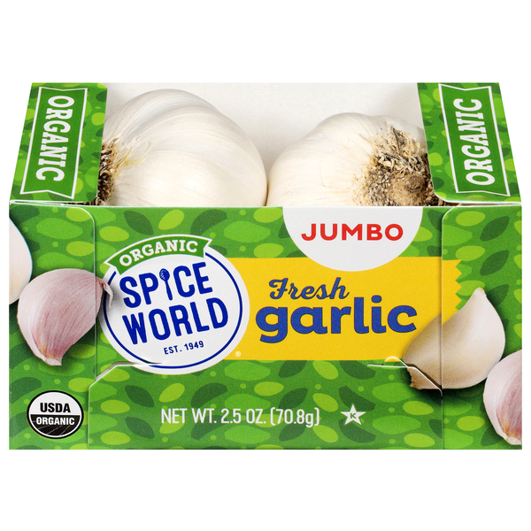 Organic Jumbo Garlic