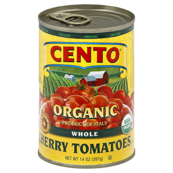 Cento Organic Whole Cherry Tomatoes