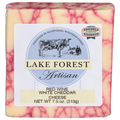 Lake Forest Artisan Red Wine White Cheddar Cheese Block
