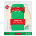 Mayan Farm Traditional Recipe Soft Taco Size Flour Tortillas 8 Inch - 8 ct