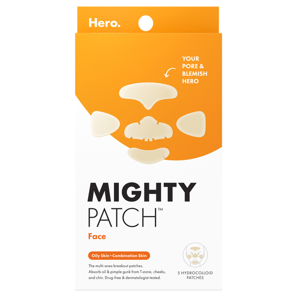 Hero Mighty Patch Hydrocolloid Face Patches