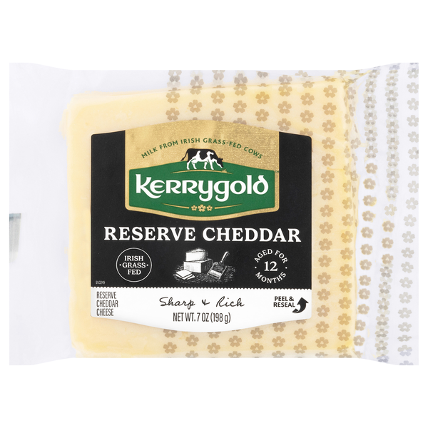 Kerrygold Grass-fed Aged Reserve Irish Cheddar Cheese Block