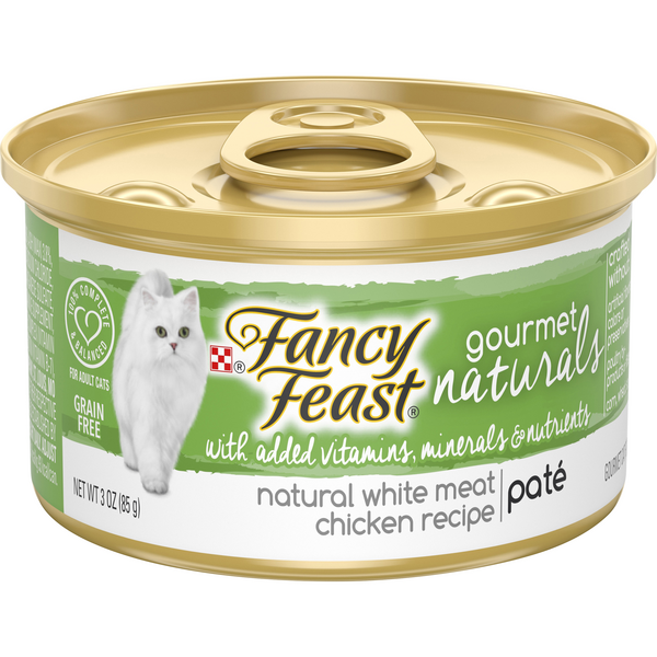 Save On Fancy Feast Gourmet Naturals Adult Wet Cat Food Chicken Grain 