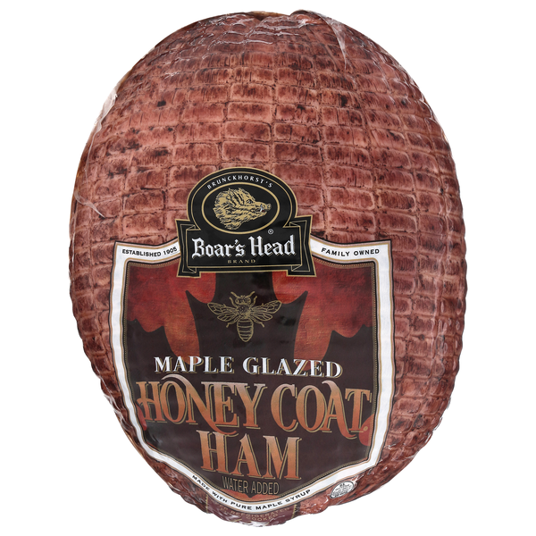 Boar's Head Deli Maple Glazed Honey Coat Ham (Regular Sliced)